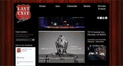 Desktop Screenshot of lastexitlive.com